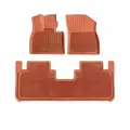 Комплект для Lixiang L6 Pro Коврики в салон Зима-Лето TPE/Ворс Orange
