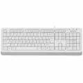 Клавиатура проводная A4Tech Fstyler FKS10, мембранная, клавиш - 104, USB, белая
