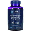 Life Extension Super Omega-3 EPA/DHA Fish Oil Sesame Lignans and Olive Extract 240 sgels