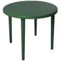 Стол пластиковый круглый Стандарт Пластик d 90 см темно-зеленый