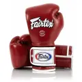 Боксерские перчатки Fairtex BGV9 red (мексиканский стиль) 16 унций