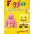 Комплект 2шт Мягкая плюшевая игрушка сюрприз Fuggler Фугглер патрик + Спанч Боб 22 см