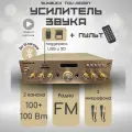 Sunbuck усилитель звука TAV-500BT с Bluetooth, 2.1 для колонок и сабвуфера