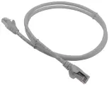 Патч-корд LANMASTER LSZH FTP кат.5e, 15 м, серый