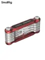 Мультитул SmallRig 4813 FILM RIOT 10-in-1 Folding Wrench Set Красный