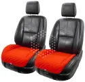 Трокот / Чехлы Накидки на сиденье автомобиля / Универсальные / Авточехол / Универсальные / Комплект 2 шт / На нижнюю часть сиденья, Красный