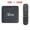 X96 ТВ-приставка Android 13 4+32 ГБ, 2G 16G TV BOX, Американская