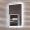 Зеркало Vigo Wing Classic 079 39,6x60 см, с LED-подсветкой, сенсорным выключателем