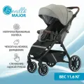 Прогулочная коляска Sevillababy Major Taupe, всесезонная с большими колесами