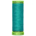 Нить Gutermann Extra Fine 150 для особо деликатных тканей 200м, 100% полиэстер (235 изумрудный)