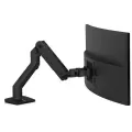 Настольный кронштейн для монитора Ergotron 45-475-224 HX Desk Monitor Arm, 19-49 до 19 кг, черный матовый