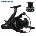 Катушка рыболовная с байтранером MIFINE CASTFORCE 5000B, 5+1 подшипник, для рыбалки, карповая, фидерная, шпуля алюминиевая