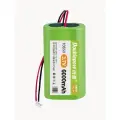 Аккумуляторная сборка из 2х18650 DoublePow 2S-PSM 3.7V 6000mAh, с разъемом XH2.54-2P, с защитой, 1 шт