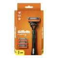 Мужская бритва Gillette Fusion5, с 3 сменными кассетами
