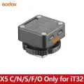 Godox X5 Беспроводной триггер вспышки для Sony Canon Nikon Fuji Olympus for Olympus