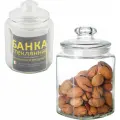 Mallony Банка Lattina 1.5 л 003603, 1500 мл, 12.5x19.5 см, 12.5x12.5x19.5 см