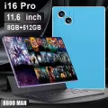 I16Pro на базе Android 13 со сверхвысокой четкостью изображения, полноэкранный 5G-офис netcom entertainment, многофункциональный игровой онлайн-планшет два в одном для обуч, 11.6 8 ГБ/512 ГБ, синий