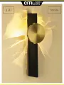 Настенный светодиодный светильник Citilux Jazzy CL248012, чёрный, с поворотным отражателем, 3Вт