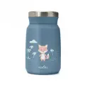 Термос 4472 для еды и жидкости, для детей, герметичная крышка, 500мл, голубой