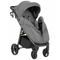 Коляска прогулочная Carrello Bravo PU Metal Grey для детей до 22 кг