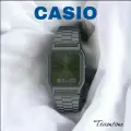 Наручные часы CASIO Vintage, зеленый