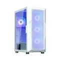 Zalman i3 NEO ARGB White Компьютерный корпус I3 NEO ARGB WHITE, ATX, WHITE, FRONT MESH, WINDOW, 2x3.5, 3x2.5, 1xUSB2.0, 2xUSB3.0, FRONT 3x120mm ARGB, REAR 1x120mm ARGB