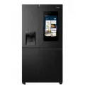 Холодильник Side by Side Hisense RS9P628GPFE, 614 л, NoFrost Plus, 21-дюймовый Smart screen, ледогенератор, управление по Wi-Fi, черный