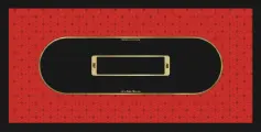 Сукно для покера прямоугольное 180х90 см - LUXE