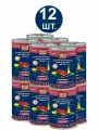 Влажный корм для собак Конина Solid Natura Holistic, упаковка 12 шт х 340 г