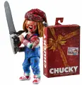 Коллекционная фигурка с аксессуарами Чаки. Рождественская версия. Ultimate Chucky Action figure/Holiday edition (К/ф Детская игра)