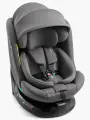 Автокресло детское поворотное 360 SHELTIX Happy Baby 0-12 лет, 0+/1/2/3 (36 кг), i-size, Isofix, Top Tether, темно-серый