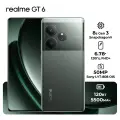 Смартфон realme GT6 16/512 ГБ Global-CIS, Dual nano SIM, зеленый туман