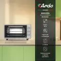 Мини-печь Ardo MO4552S2 5 режимов, конвекция, 45 л, 2 противня + хромированная решетка, механический таймер