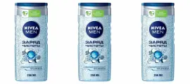 Nivea Men Гель для душа Заряд чистоты, 250 мл, 3 шт