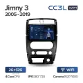 TEYES Тиайс CC3L WIFI Штатная магнитола For Сузуки Джимни JB43 JB23 рестайлинг For Suzuki Jimny 3 2005 - 2019 до 8-ЯДЕР до 4 + 64ГБ 36EQ + DSP 2DIN автомагнитола 2 DIN DVD GPS мультимедиа автомобиля головное устройство Jimny 3 CC3LW 32G