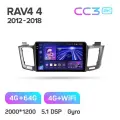 Магнитола Teyes CC3 2K-display 4/64 Toyota RAV4 4 XA40 5 XA50 2012 - 2018