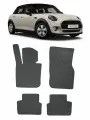 Ева коврики Mini Hatch III (F55/F56) 2013 -/ Ева ЭВА сота/ цвет Коричневый c бежевой окантовкой / EVA Smart / коврики в салон автомобиля Мини