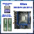 Комплект Kliisre X99 E5-F4 LGA 2011-3 + XEON E5 2640 v3 2.60 ГГц + Micron 16 Гб DDR4 2133 МГц