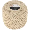 Пряжа для вязания YarnArt Violet, цвет: бежевый (4660), 282 м, 50 г, 6 шт