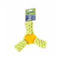 PET STAR игрушка для собак канат треугольный, 22 см