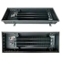 Внутрипольный конвектор Techno Power KVZ 300-105-2400/C с естественной конвекцией, окантовка цвет серебро, без решетки