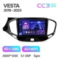 Магнитола TEYES 360° LADA VESTA 2015+ г. CC3 2K 6/128ГБ