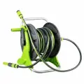 Шланг поливочный на катушке с распылителем Amigo 15 м, пвх