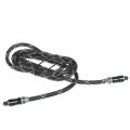 Кабель оптический DEXP ODT Toslink - ODT Toslink черный