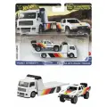 HRV39 Hot Wheels Premium Car Culture машинка металлическая игрушка коллекционная масштабная модель премиальная Team Transport Fleet Street & Toyota Off Road Truck 2 шт.