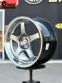 R17 Диск Advan GT Стиль 8.5J ET33 5*114.3 Серебро