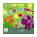 DJECO Маленькая дорожка - первая настольная игра для малышей 2-4 лет с тактильными фигурками животных DJECO пазл игры настольная игра