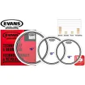 ETP-EC2SCTD-S EC2 Standard Набор пластика для том барабана, с покрытием 12/13/16, Evans
