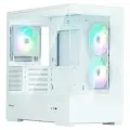 Корпус компьютерный Zalman P30 White V2 Minitower без БП, белый