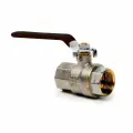 Кран для воды РосТурПласт 11/4 г-г ручка PN40 красный